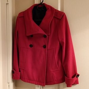 Red Gap Wool Coat